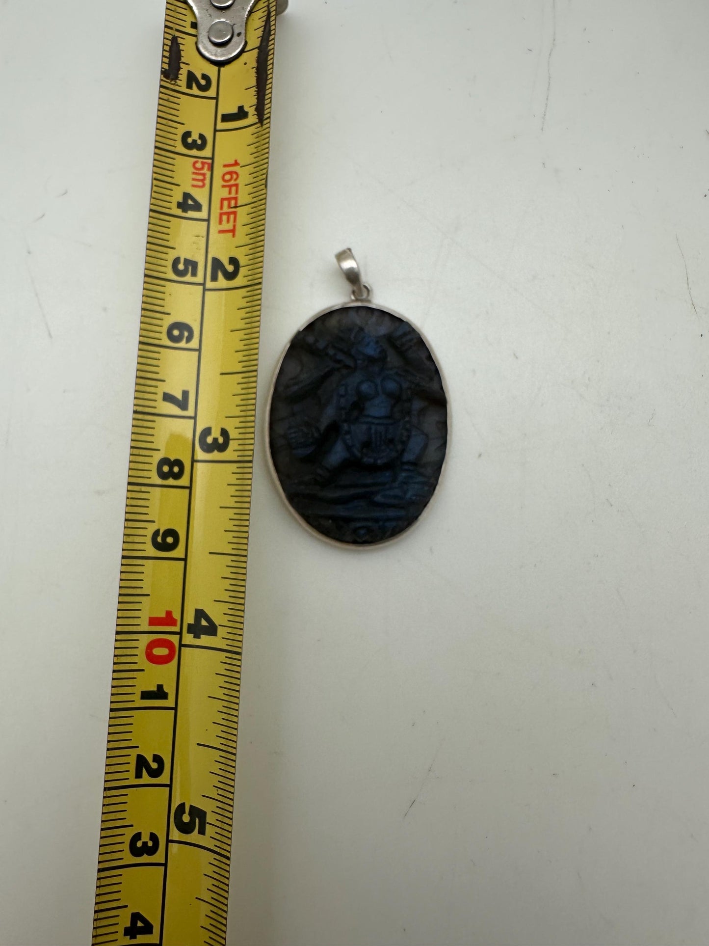 Vajra yogini, truly Maestra handcrafted labradorite with sterling silver