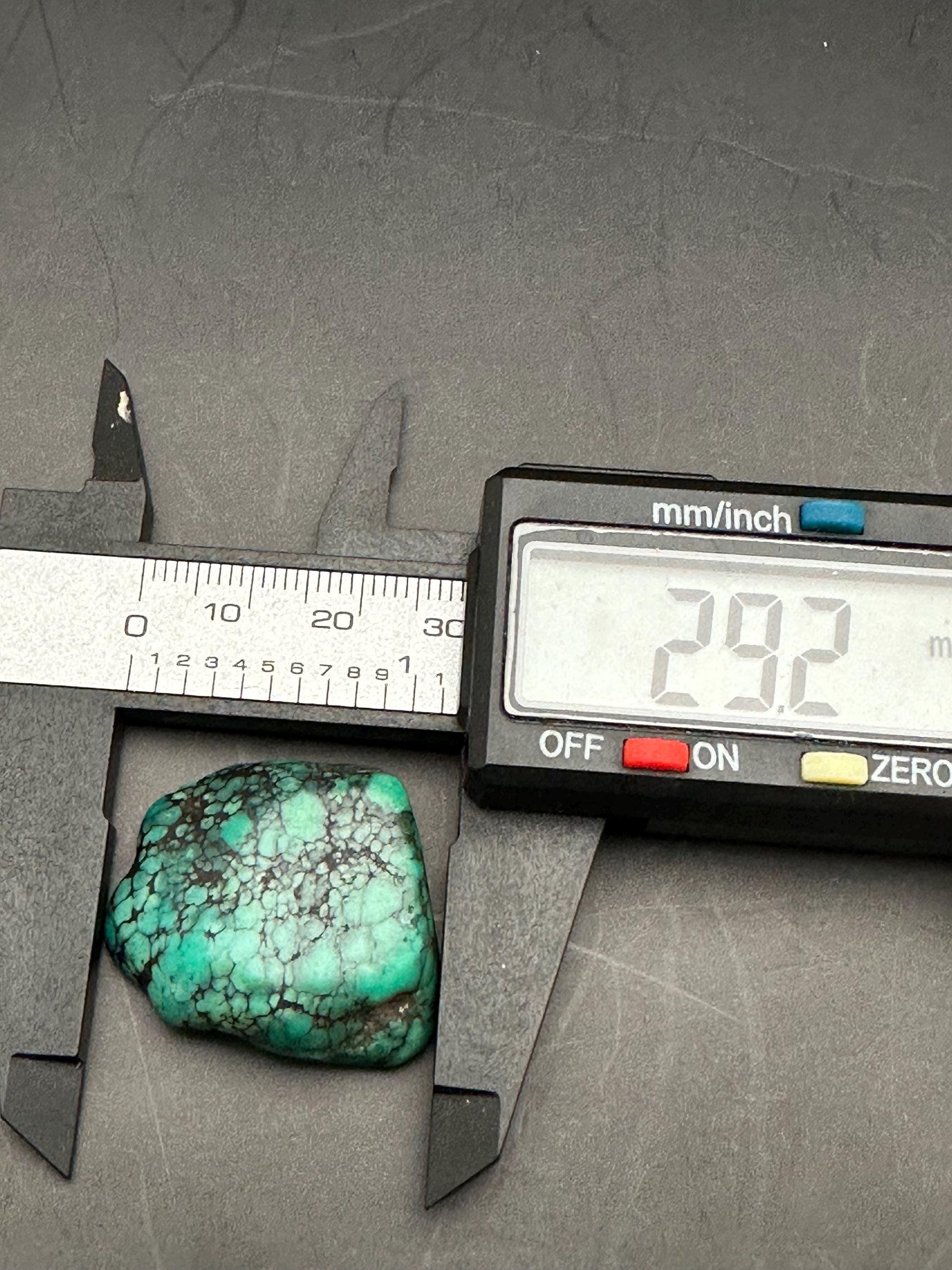 Vintage Tibetan Turquoise Gemstone, Natural Blue Stone