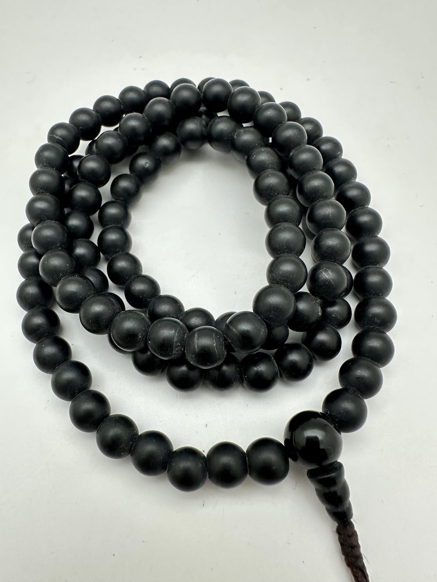 Shaligram mala, sacred bead from Himalaya,