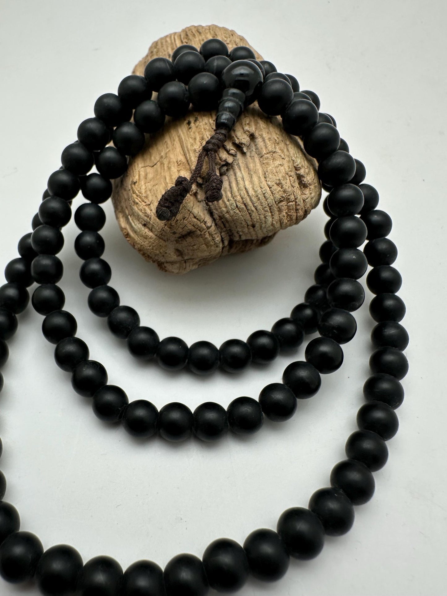 Shaligram mala, sacred bead from Himalaya,
