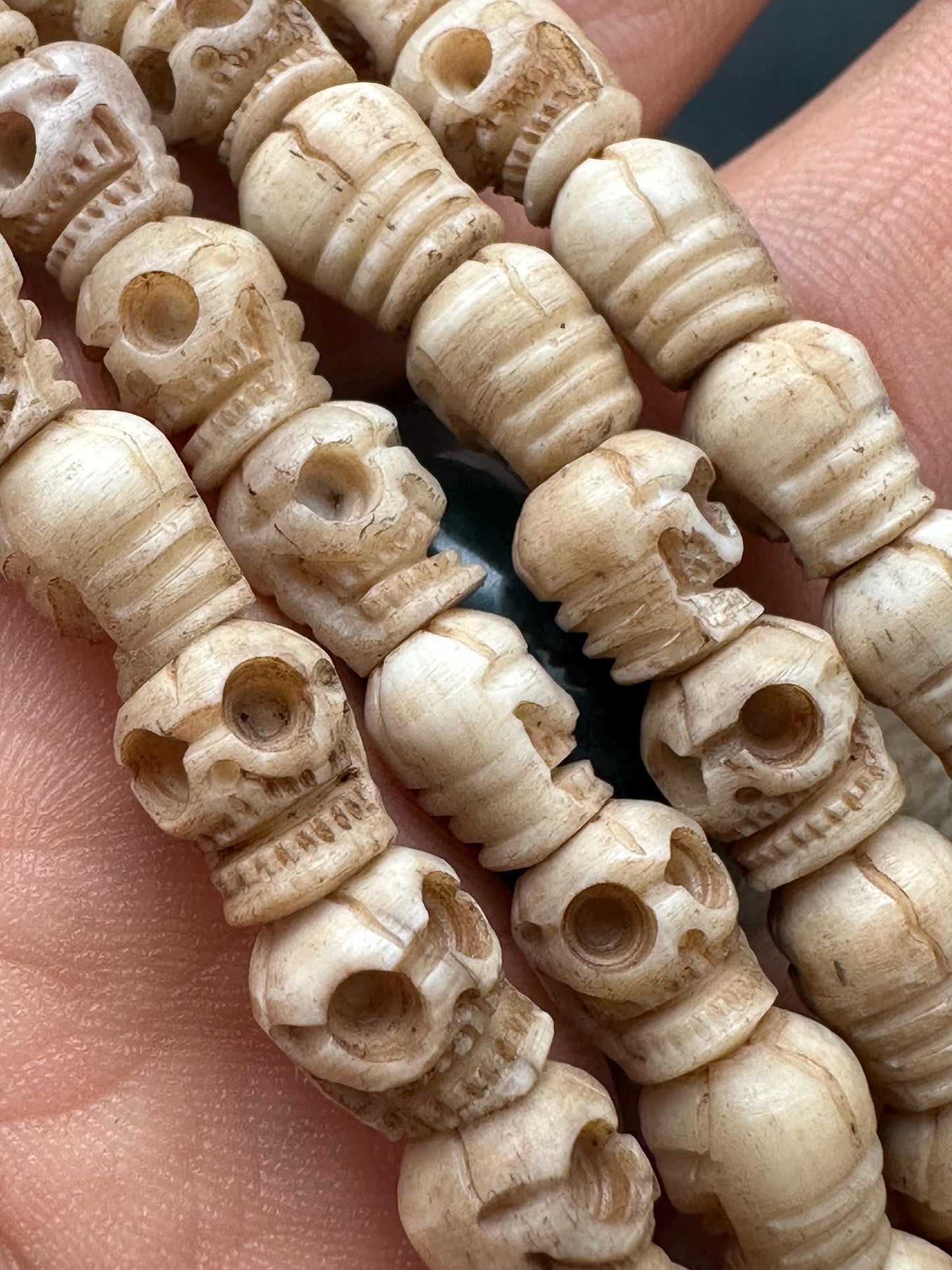 Tantric mala, master handcrafted bone prayer, Mala,