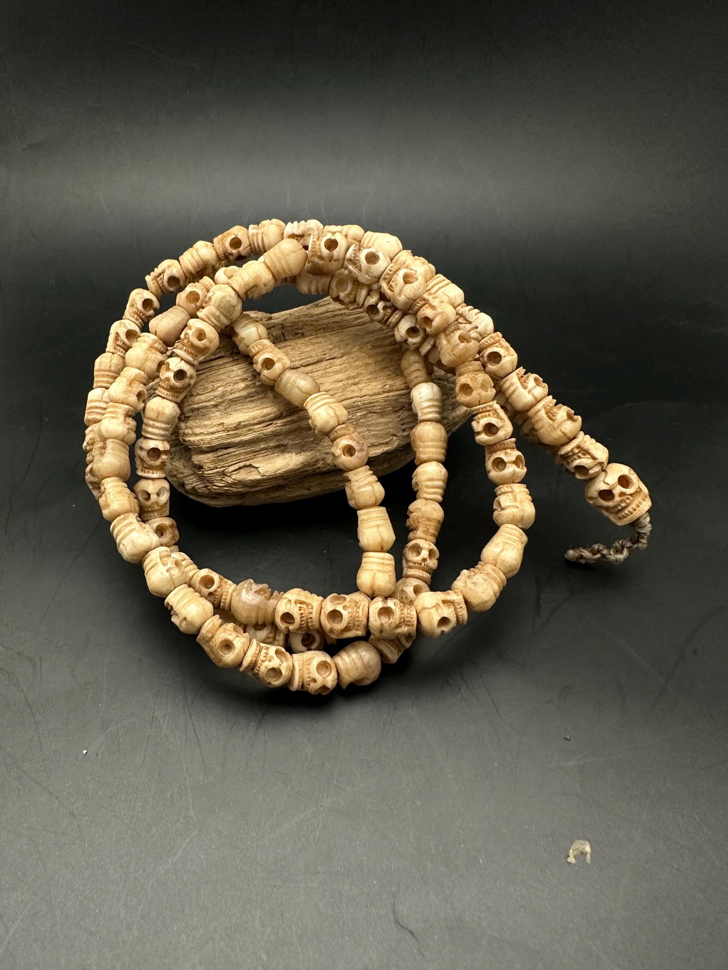 Tantric mala, master handcrafted bone prayer, Mala,