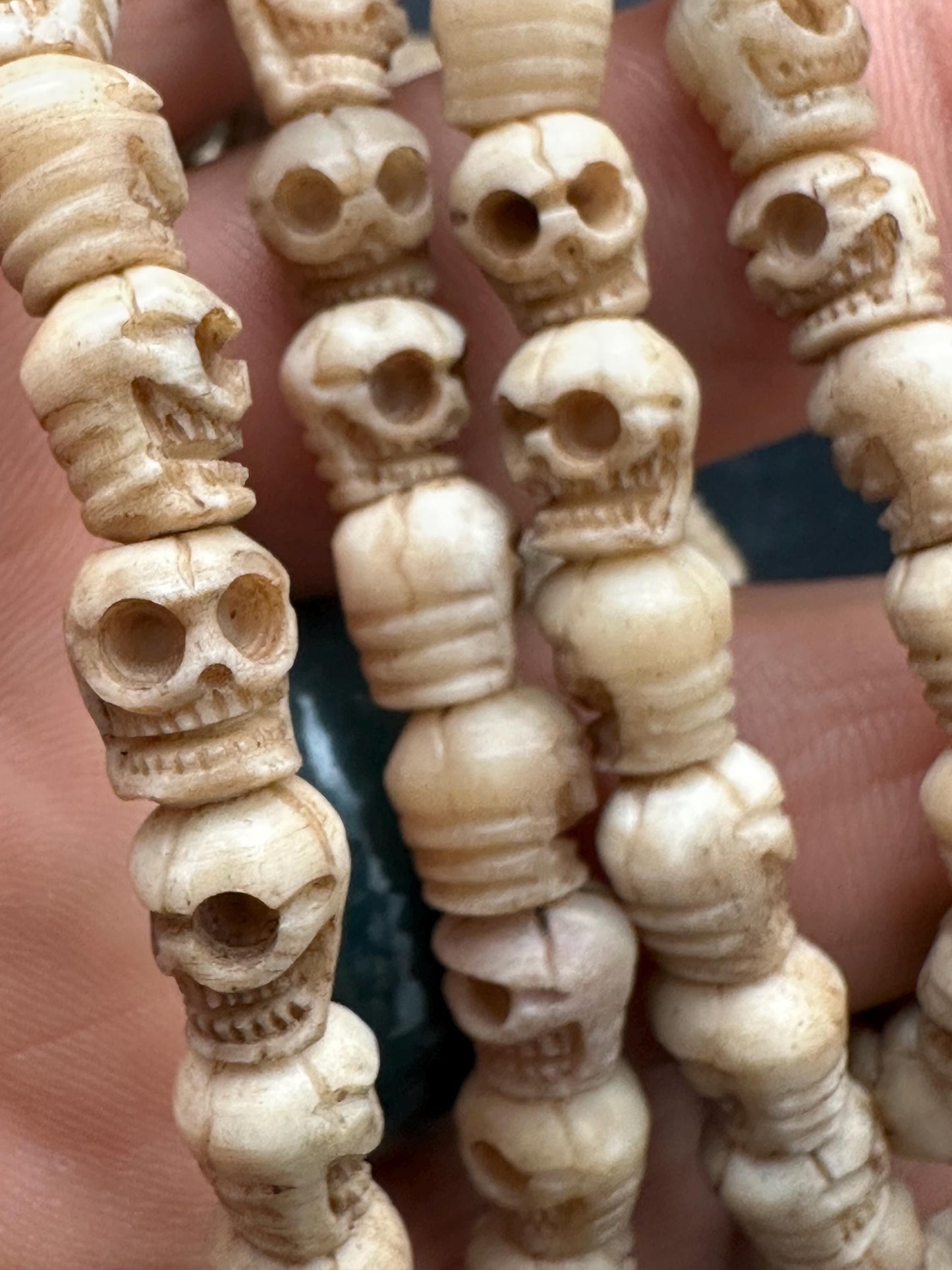 Tantric mala, master handcrafted bone prayer, Mala,