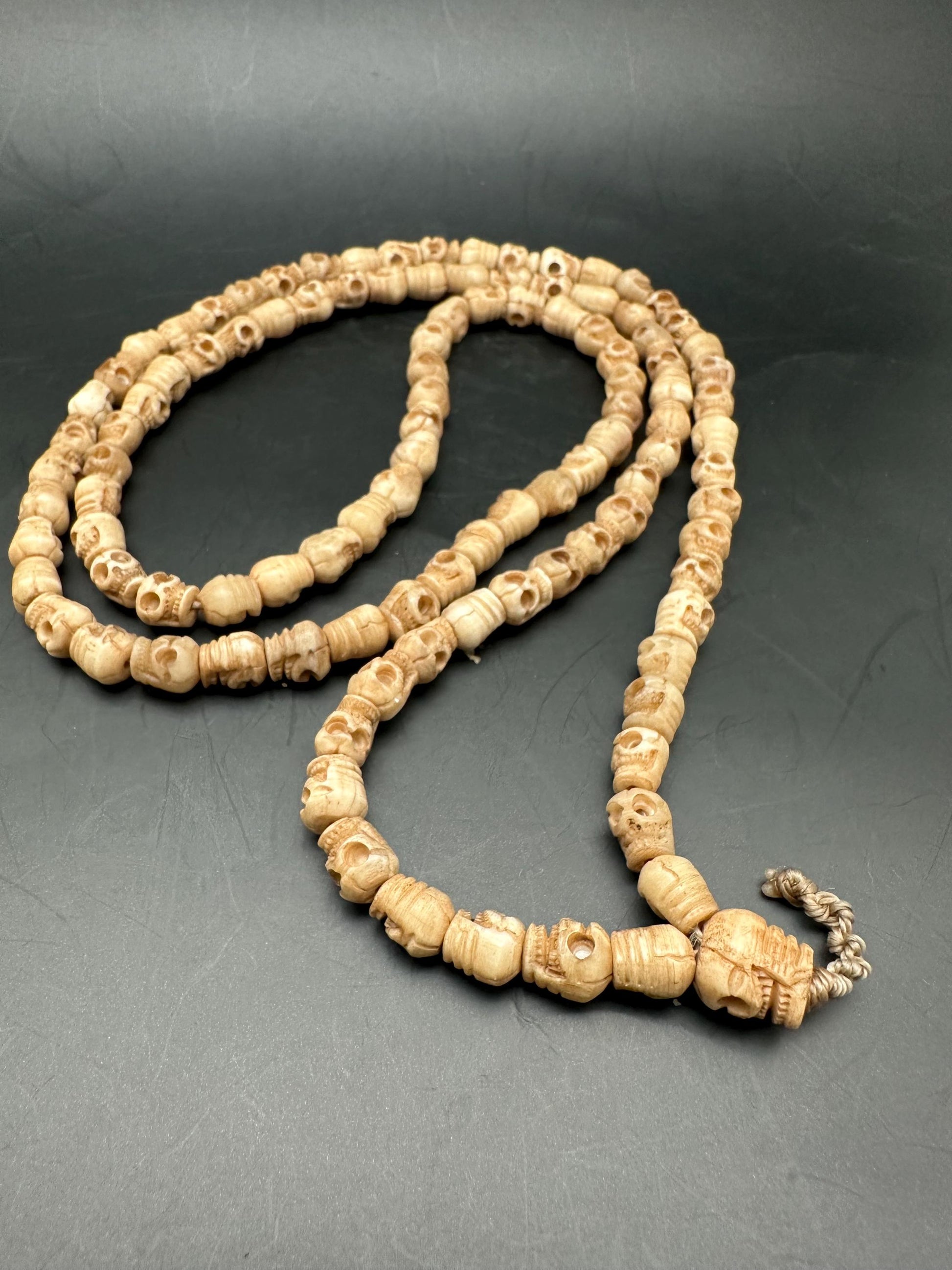 Tantric mala, master handcrafted bone prayer, Mala,