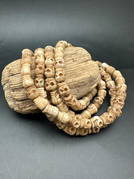 Tantric mala, master handcrafted bone prayer, Mala,