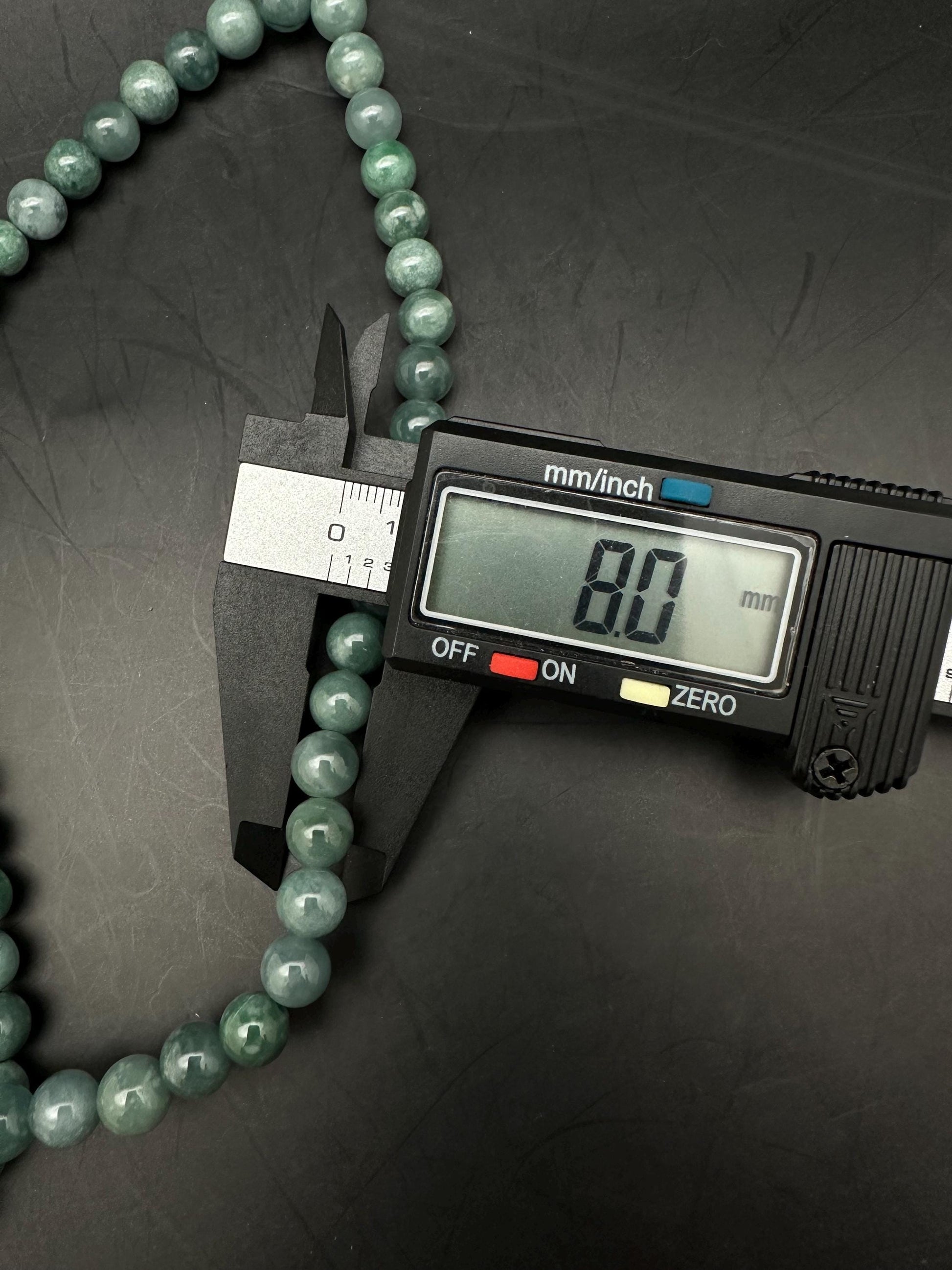 Natural Guatemala Jade Mala, 108 Beads, Prayer Beads