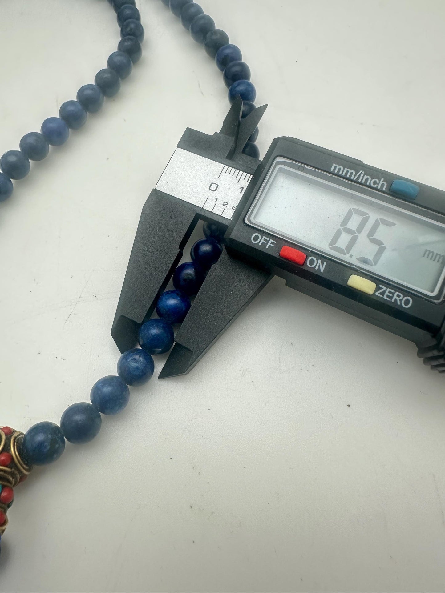 Lapis lazuli , prayer Bead, lapis mala ,natural stone