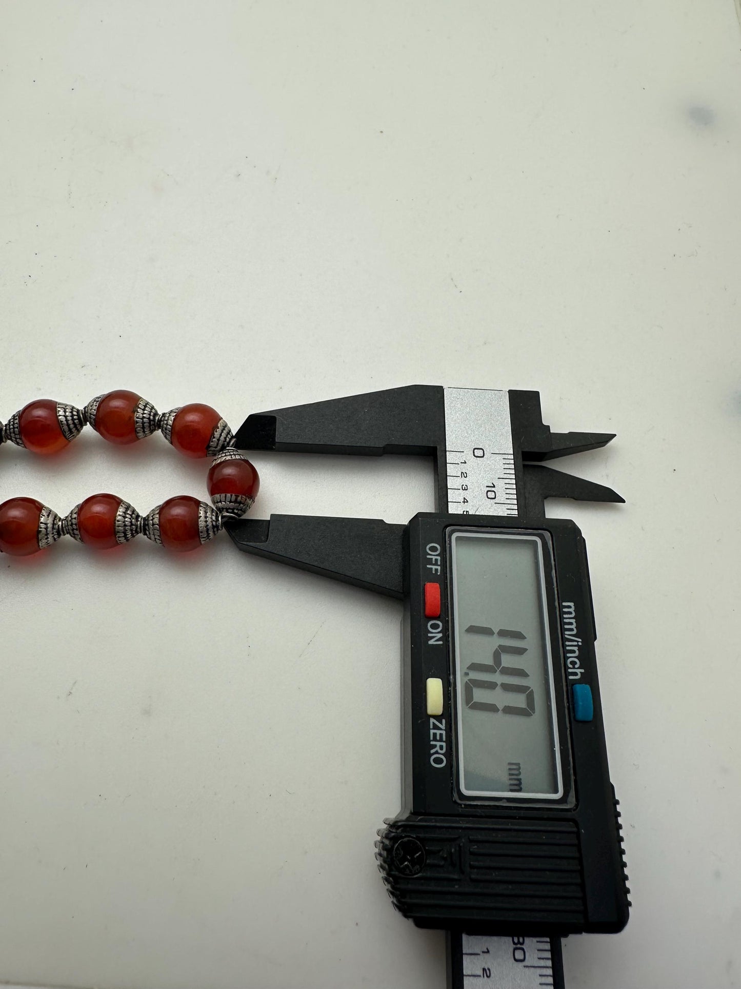 Carnilian beads, carnilian necklace,handcrafted,Tibetan silver,Nepalese