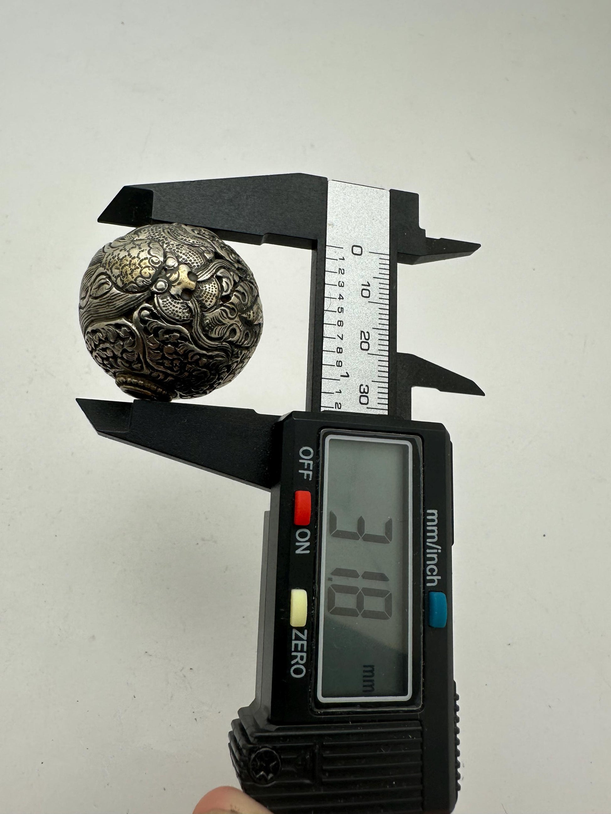 Dragon bead, Huge chinese dragon focal bead ,handcrafted, antique style asian mythology Jewelry, Boho Talisman Gift,Nepalese