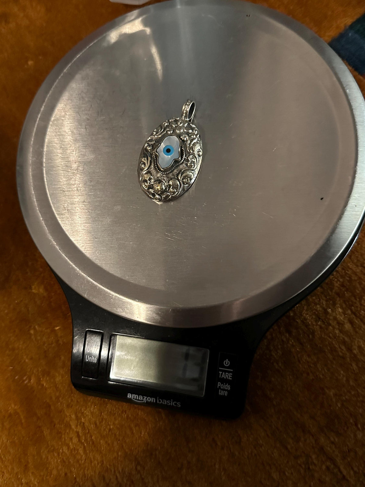 Handcrafted, evil eye,mother of pearl hamsa,Tibetan silver,Bohemian,Nepalese