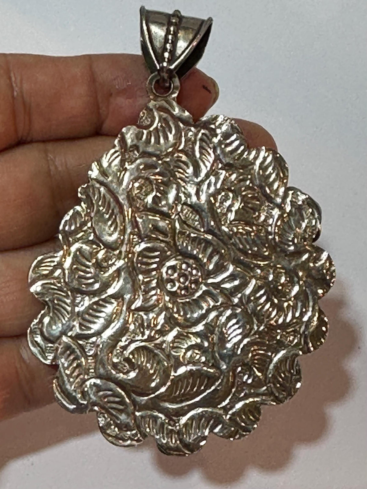 Ammonite fossil, handcrafted,labradorite,Tibetan silver,