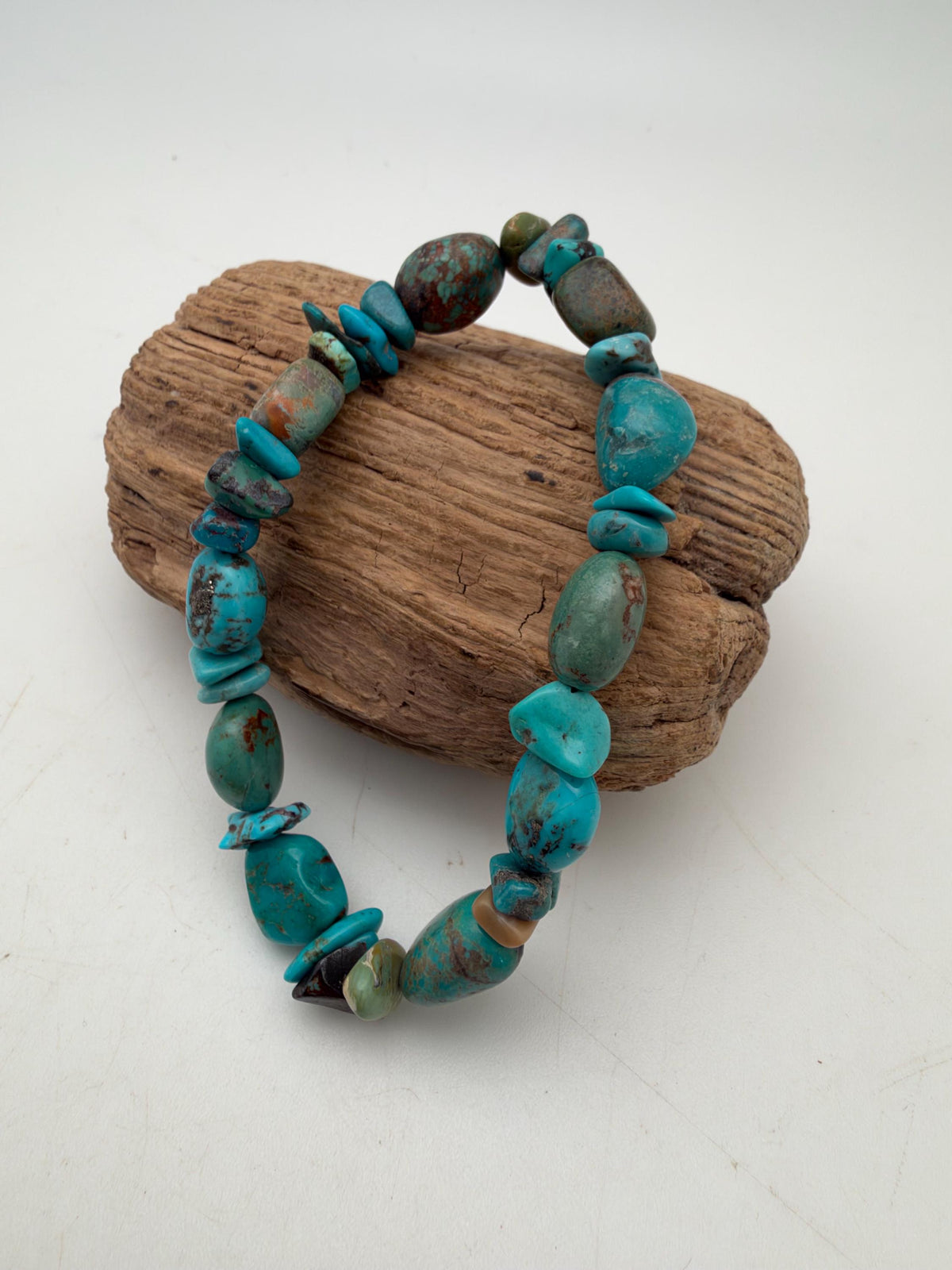Tibetan turquoise bracelet, natural genuine turquoise, healing stone, Tibetan jewelry