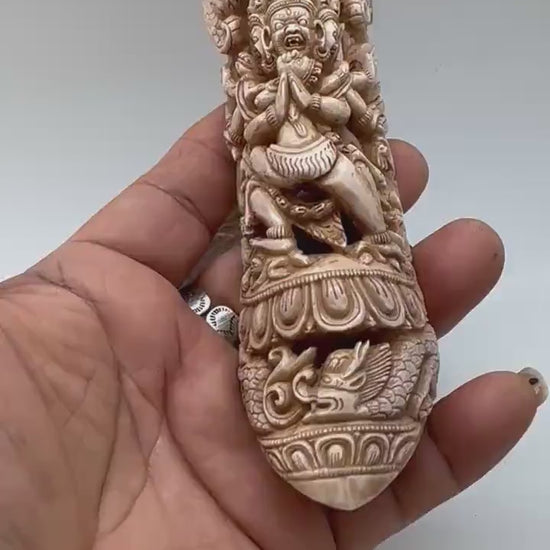 vajra kilaya, master handcrafted Yak bone, country tantric Buddhist,