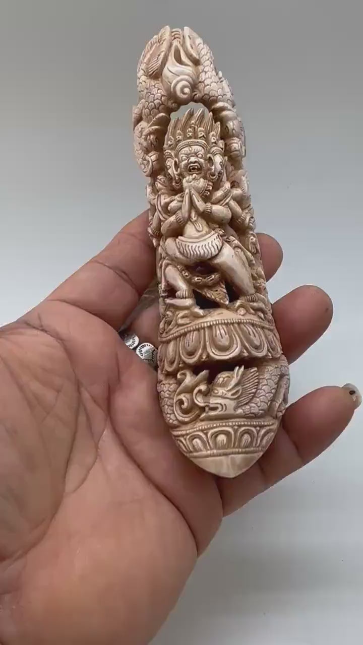 vajra kilaya, master handcrafted Yak bone, country tantric Buddhist,